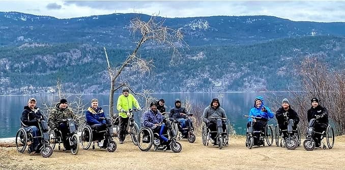 handbike Grupo de personas